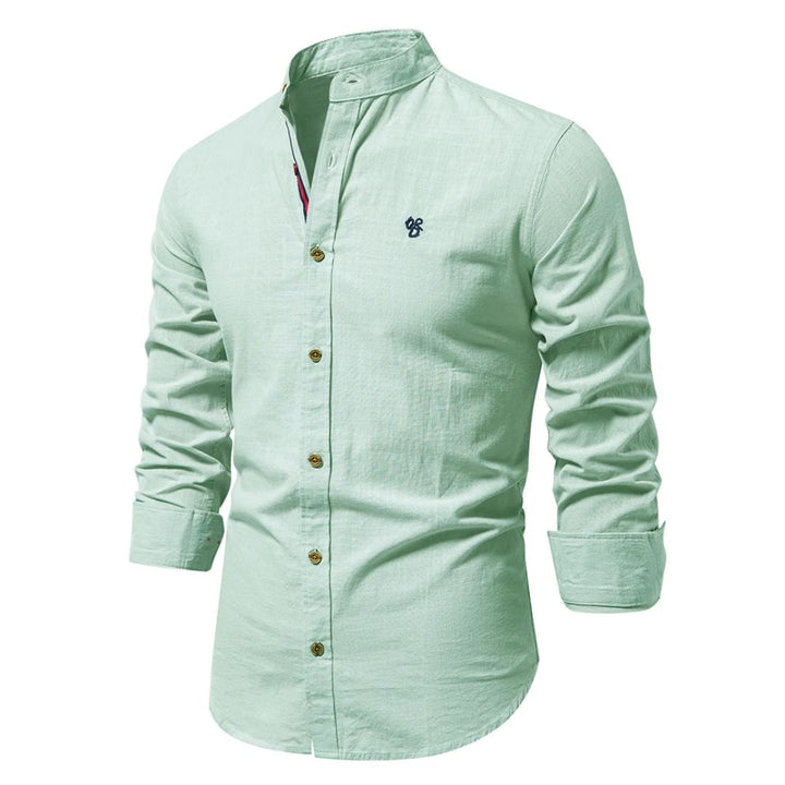 Slim_Fit_Grandad_Collar_Cotton_Shirt_for_Men_9