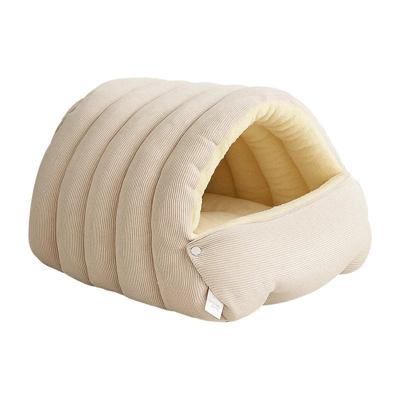 Small Pet Bed – Dome Sleep Cave for Small Animals 12