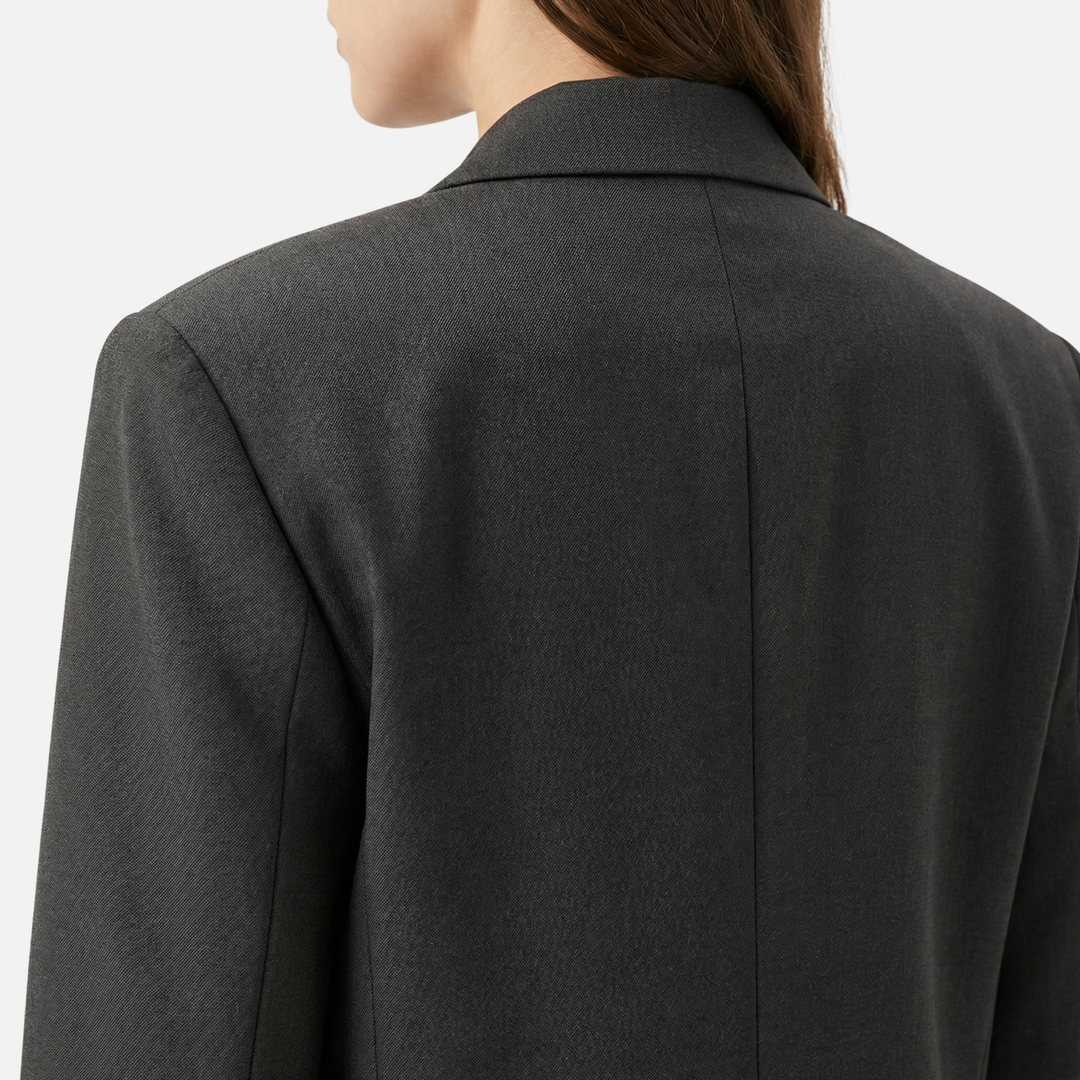 Casual Tailored Blazer Relazed Fit – Two-Button Front for Women