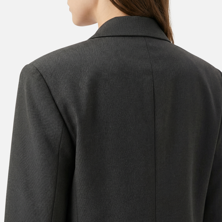 Casual Tailored Blazer Relazed Fit – Two-Button Front for Women