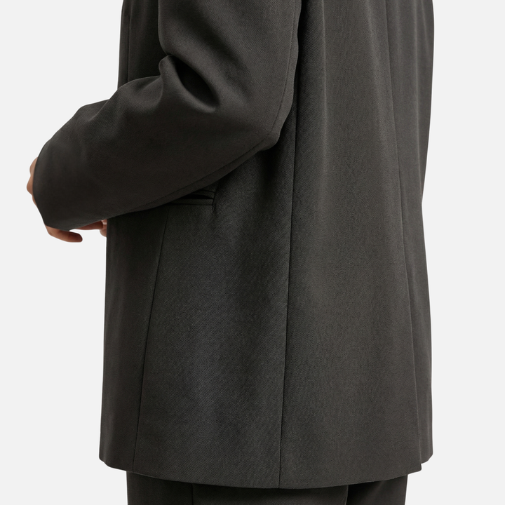 Casual Tailored Blazer Relazed Fit – Two-Button Front for Women