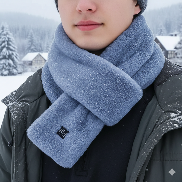 Soft Heating Scarf – With Three Temperature Levels and USB-C Power 1