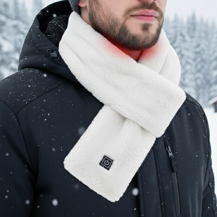 Soft Heating Scarf – With Three Temperature Levels and USB-C Power 2