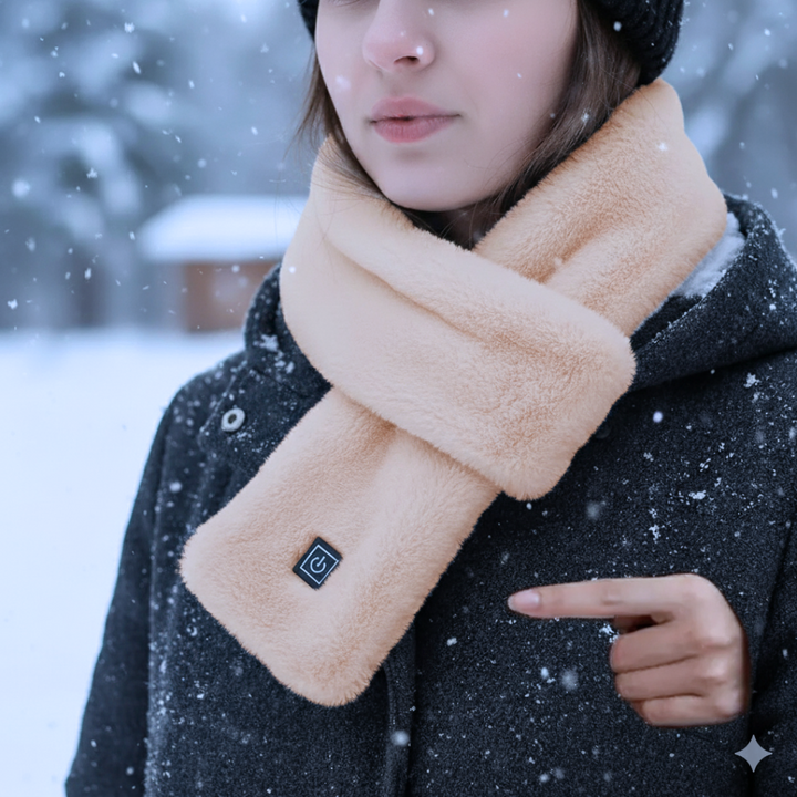 Soft Heating Scarf – With Three Temperature Levels and USB-C Power 3