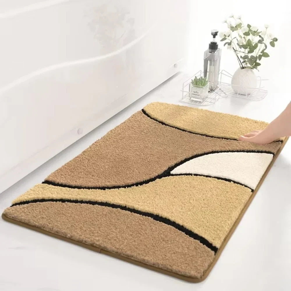 Soft Microfiber Bath Mat – Absorbent with Non-Slip Backing for Your Bathroom 2