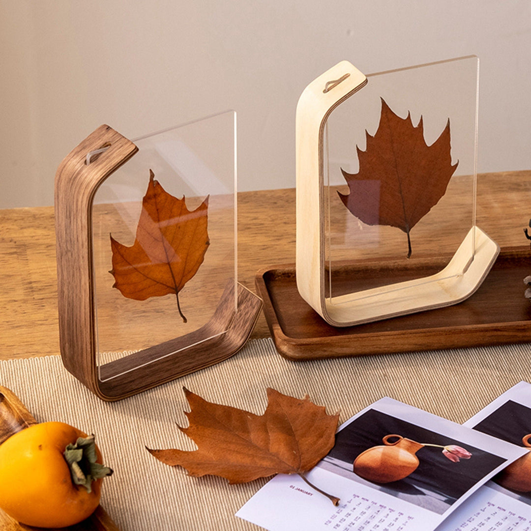 Solid Wood Picture Frame – From Walnut or Beech Selections 1