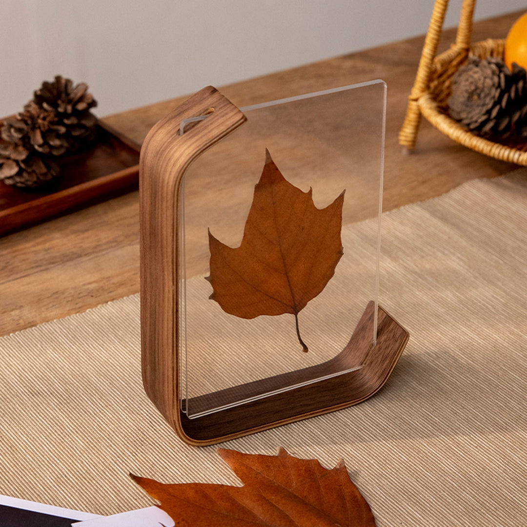 Solid Wood Picture Frame – From Walnut or Beech Selections 4