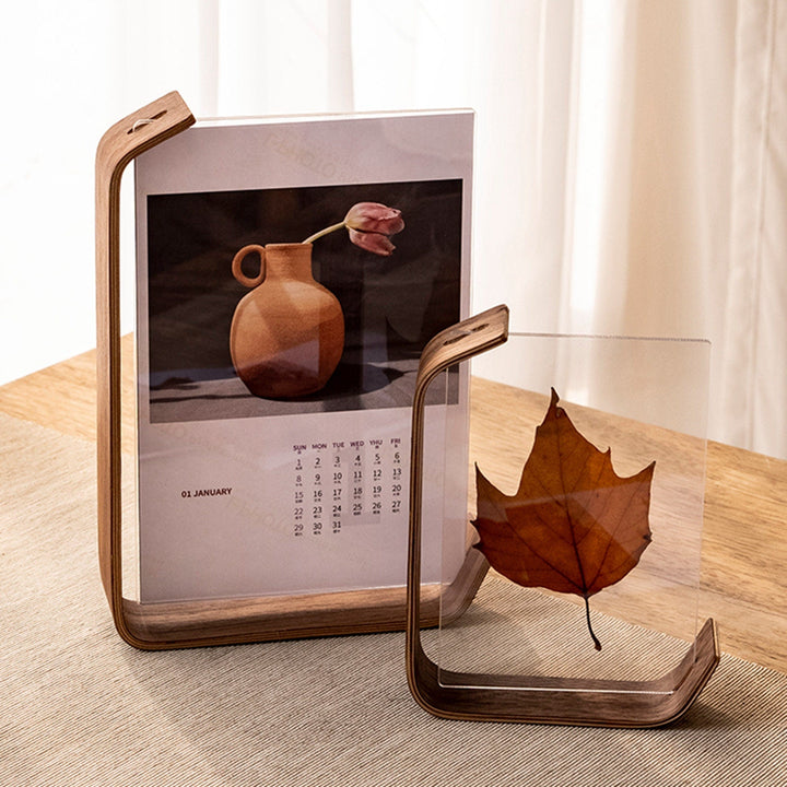 Solid Wood Picture Frame – From Walnut or Beech Selections 6