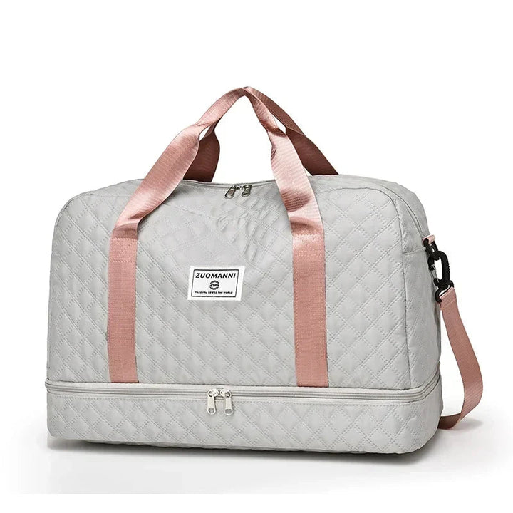 Spacious Water-Repellent Travel Bag – With Shoe Compartment and Wet Compartment 11