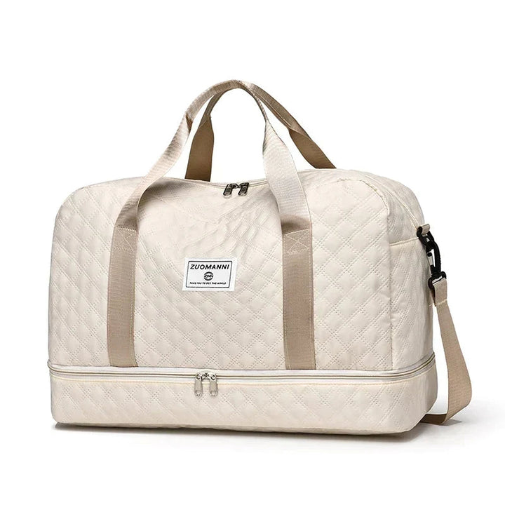 Spacious Water-Repellent Travel Bag – With Shoe Compartment and Wet Compartment 13