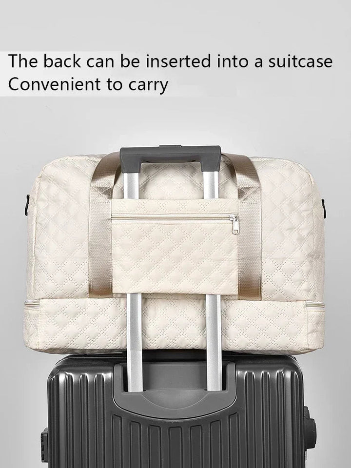 Spacious Water-Repellent Travel Bag – With Shoe Compartment and Wet Compartment 5