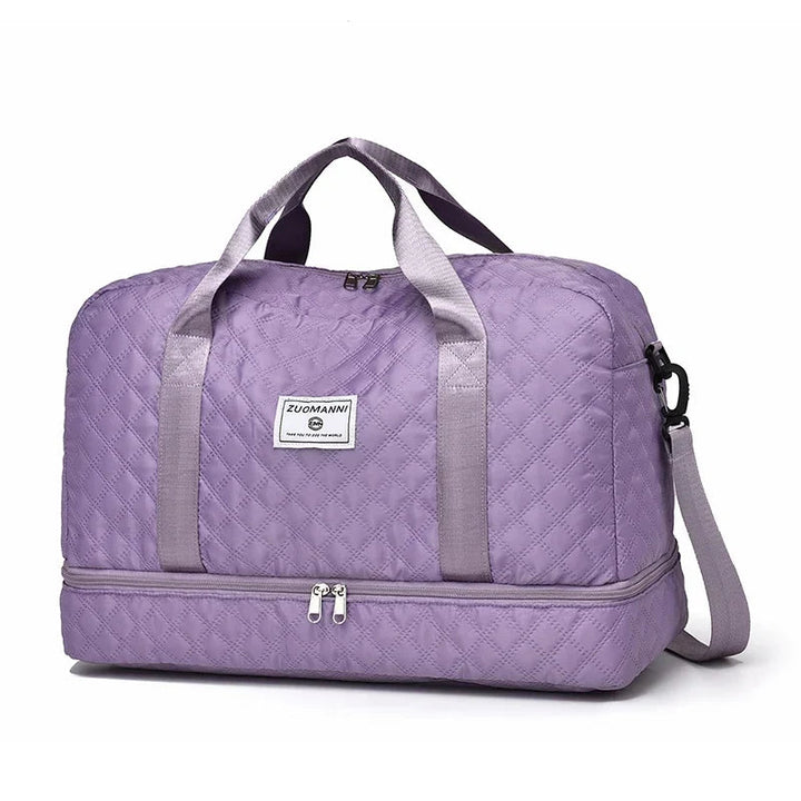 Spacious Water-Repellent Travel Bag – With Shoe Compartment and Wet Compartment 8
