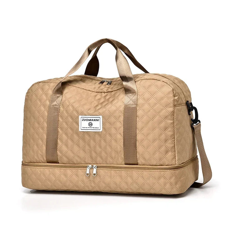 Spacious Water-Repellent Travel Bag – With Shoe Compartment and Wet Compartment 9