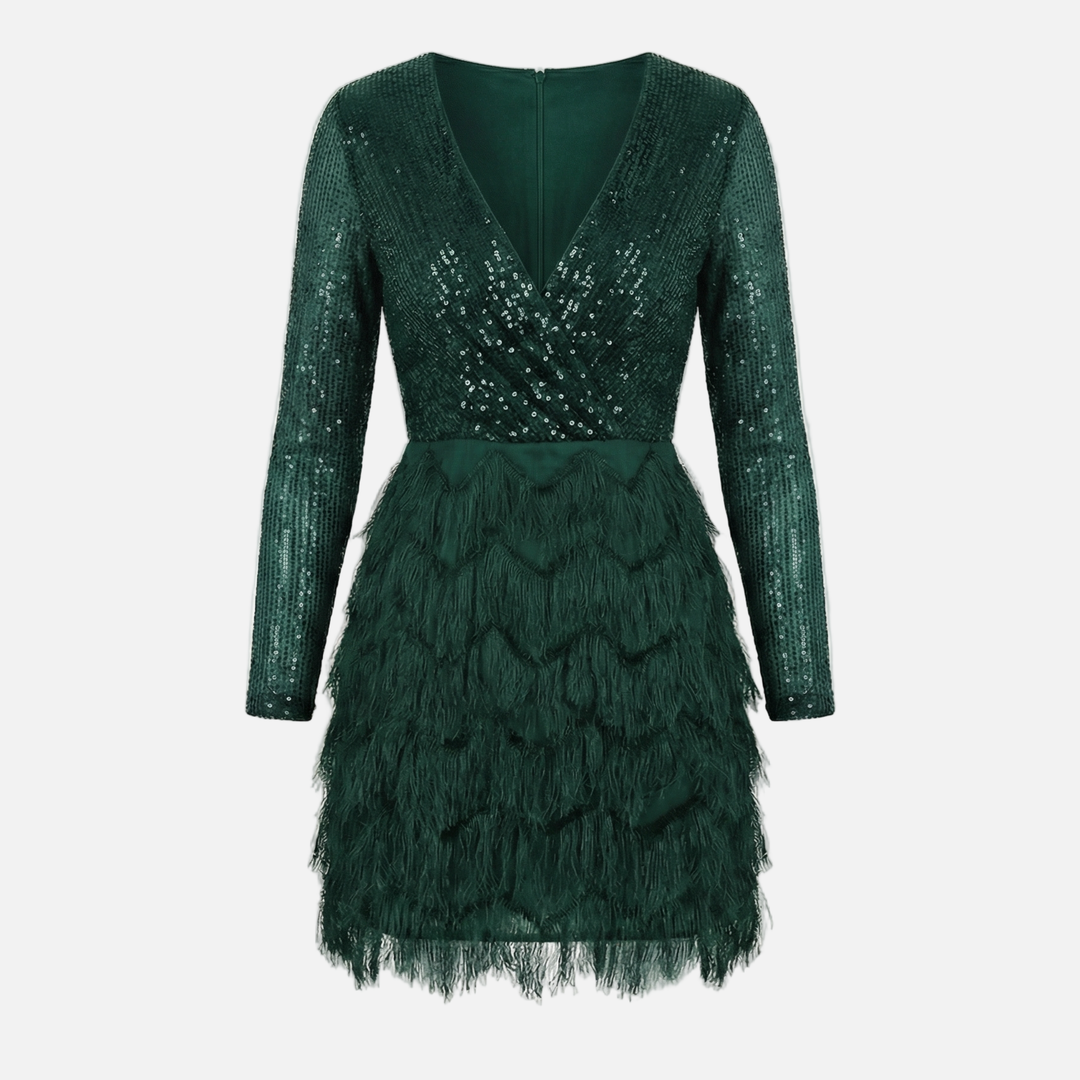 Sparkly_Sequin_Mini_Dress_with_Layered_Fringe_for_Women_9
