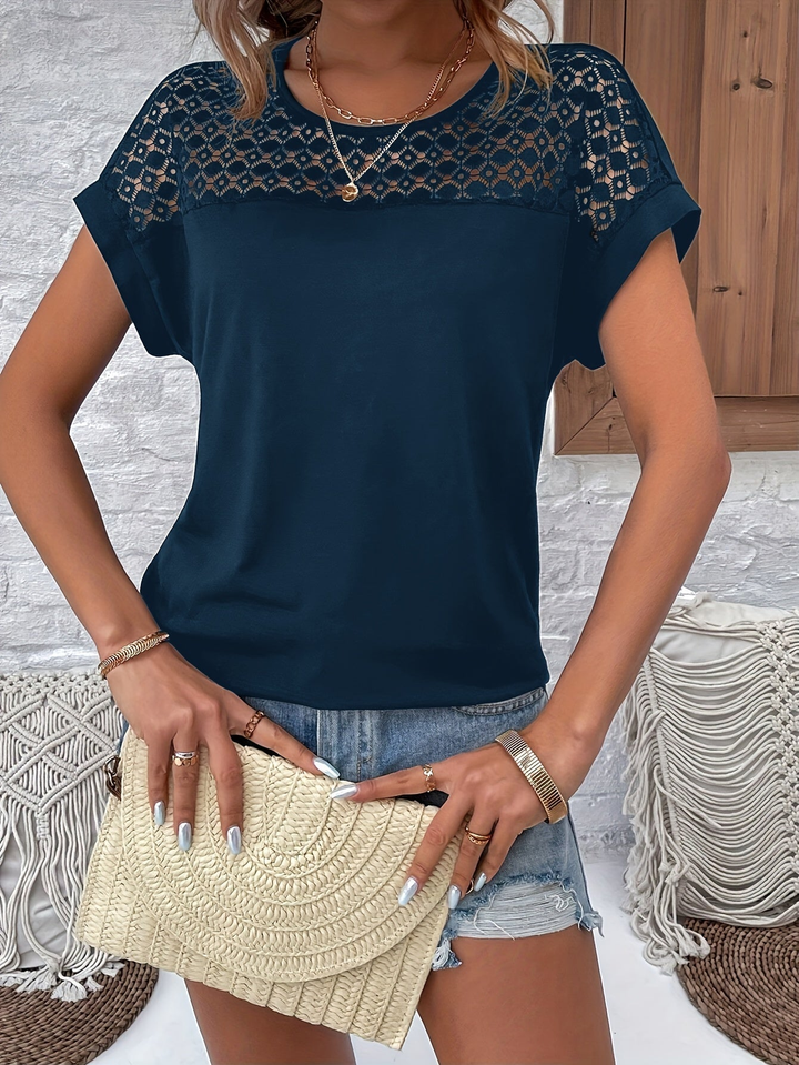 Floral_Lace_Shoulder_Batwing_Top_for_Women_8