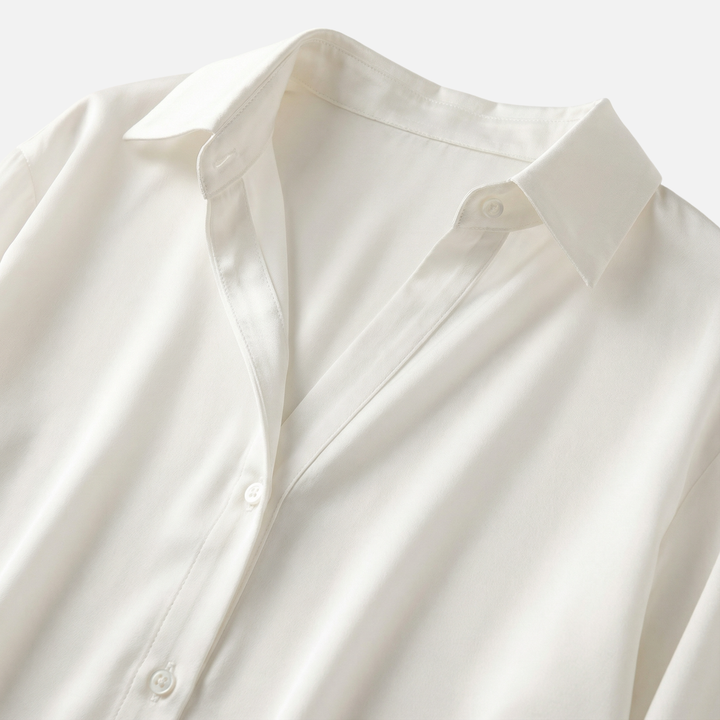 Stylish Blouse with Buttoned Cuffs for Women