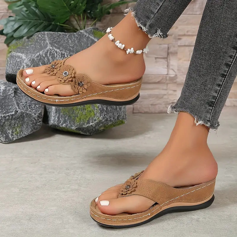 Suede_Wedge_Toe_Post_Sandals_with_Flower_Accents_for_Women_5