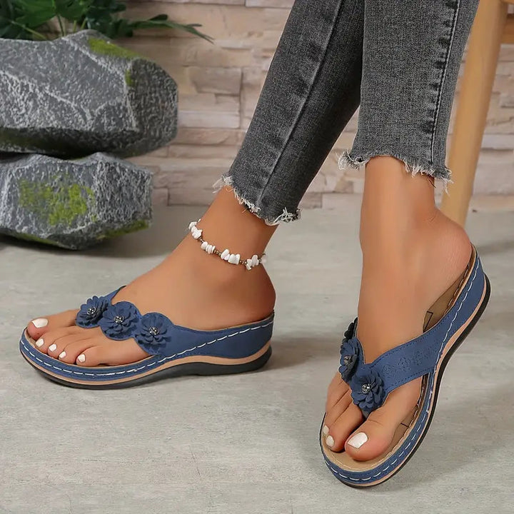 Suede_Wedge_Toe_Post_Sandals_with_Flower_Accents_for_Women_6