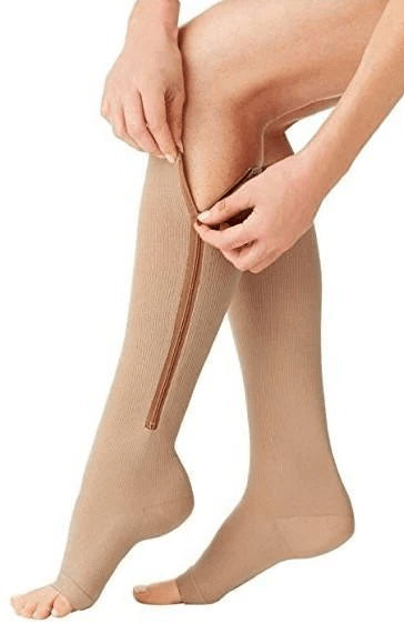Supportive Compression Stockings – With Zipper 11