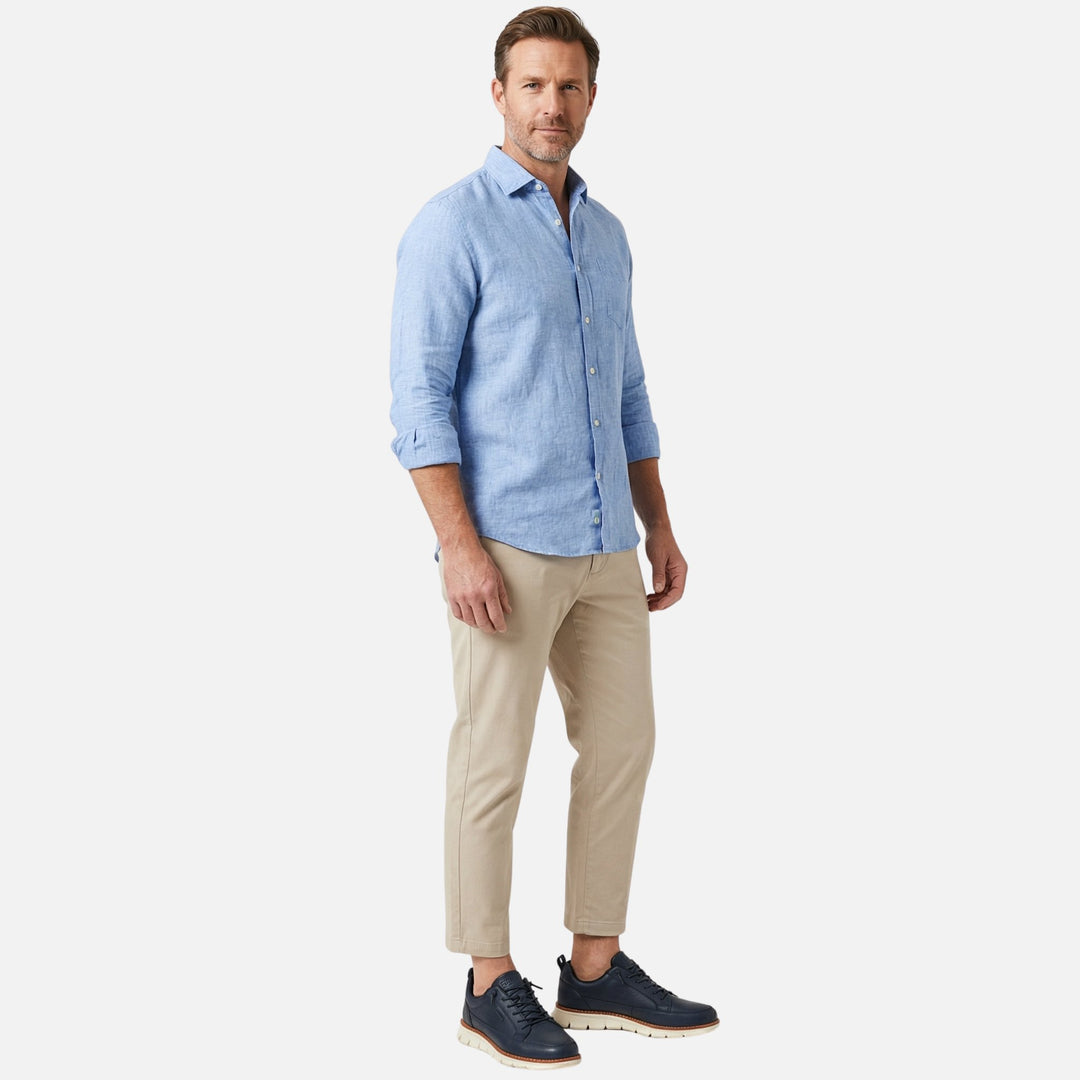 Durable Leather Comfortable Sneakers for Men