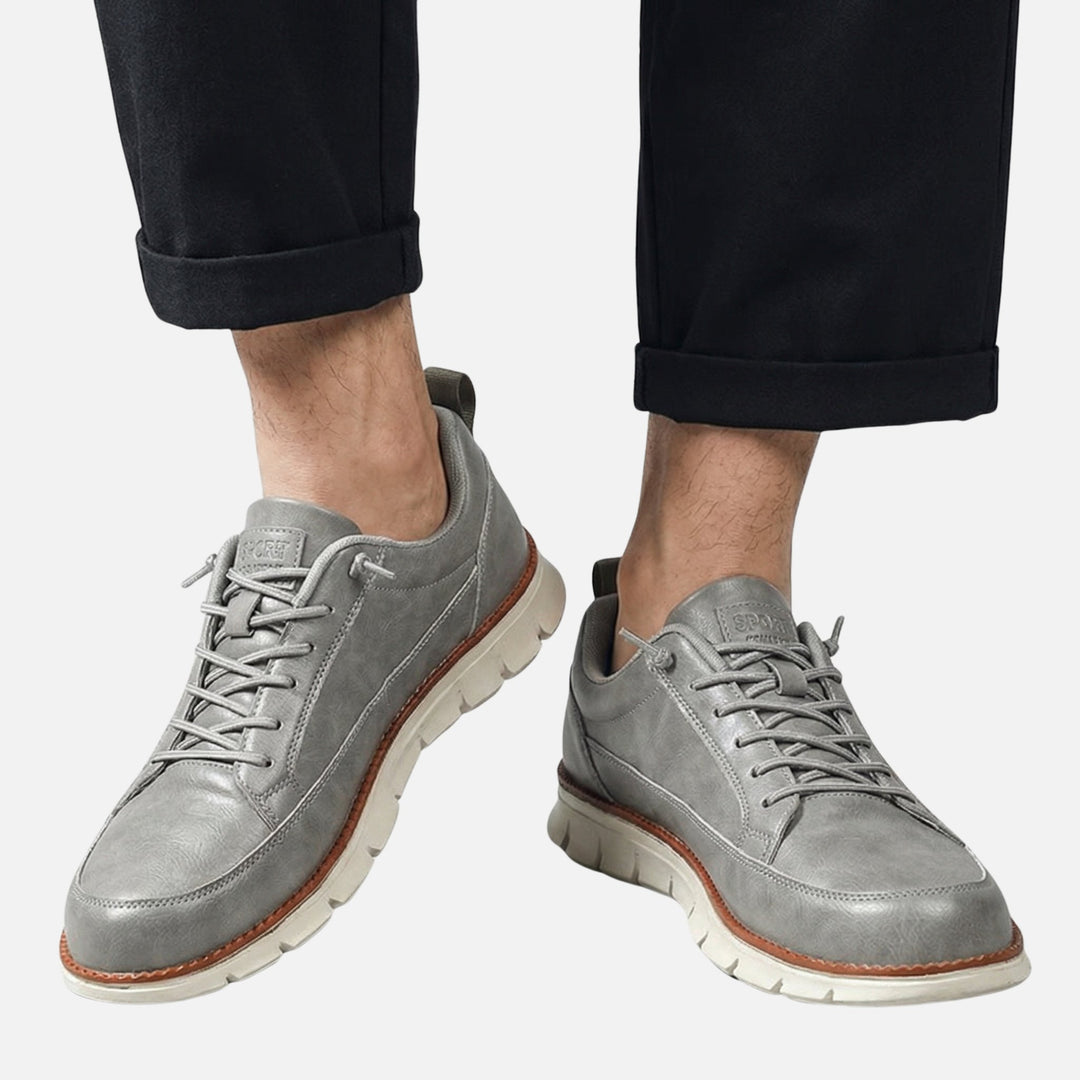 Durable Leather Comfortable Sneakers for Men