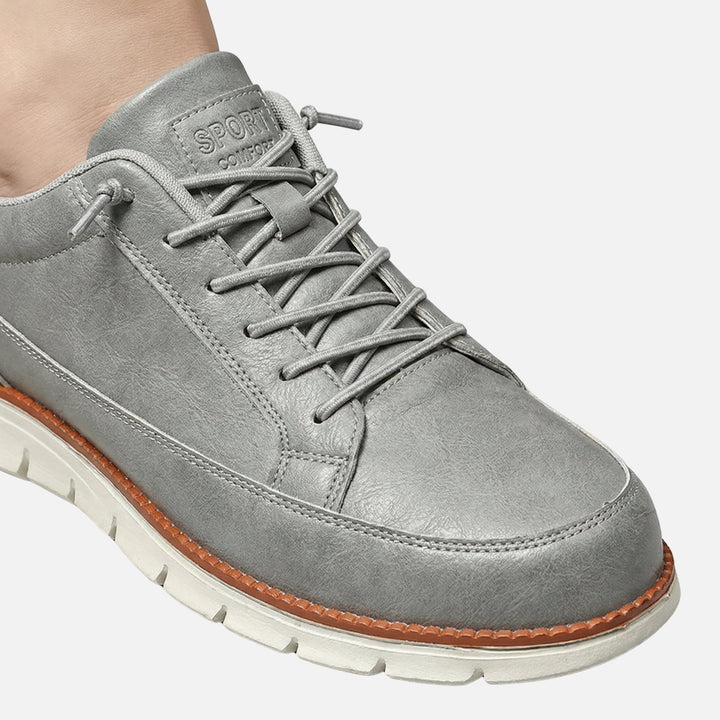 Durable Leather Comfortable Sneakers for Men