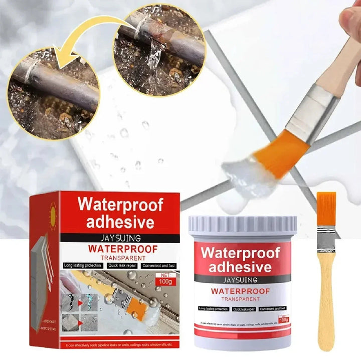 Transparent Sealing Compound – Inconspicuous Sealing for Cracks and Joints 1