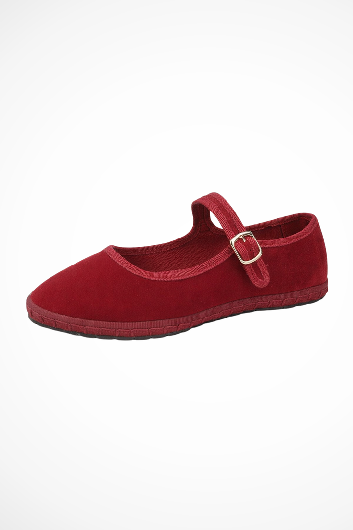 Velvet_Mary_Jane_Ballet_Flats_with_Round_Toe_and_Buckle_for_Women_1