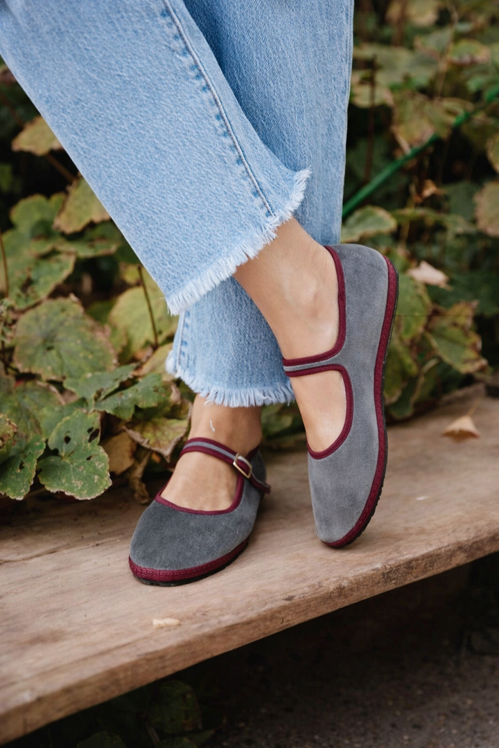 Velvet_Mary_Jane_Ballet_Flats_with_Round_Toe_and_Buckle_for_Women_2