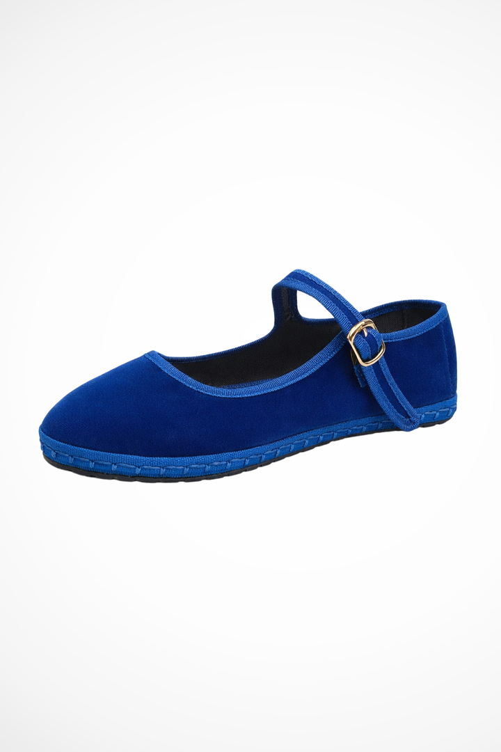 Velvet_Mary_Jane_Ballet_Flats_with_Round_Toe_and_Buckle_for_Women_3