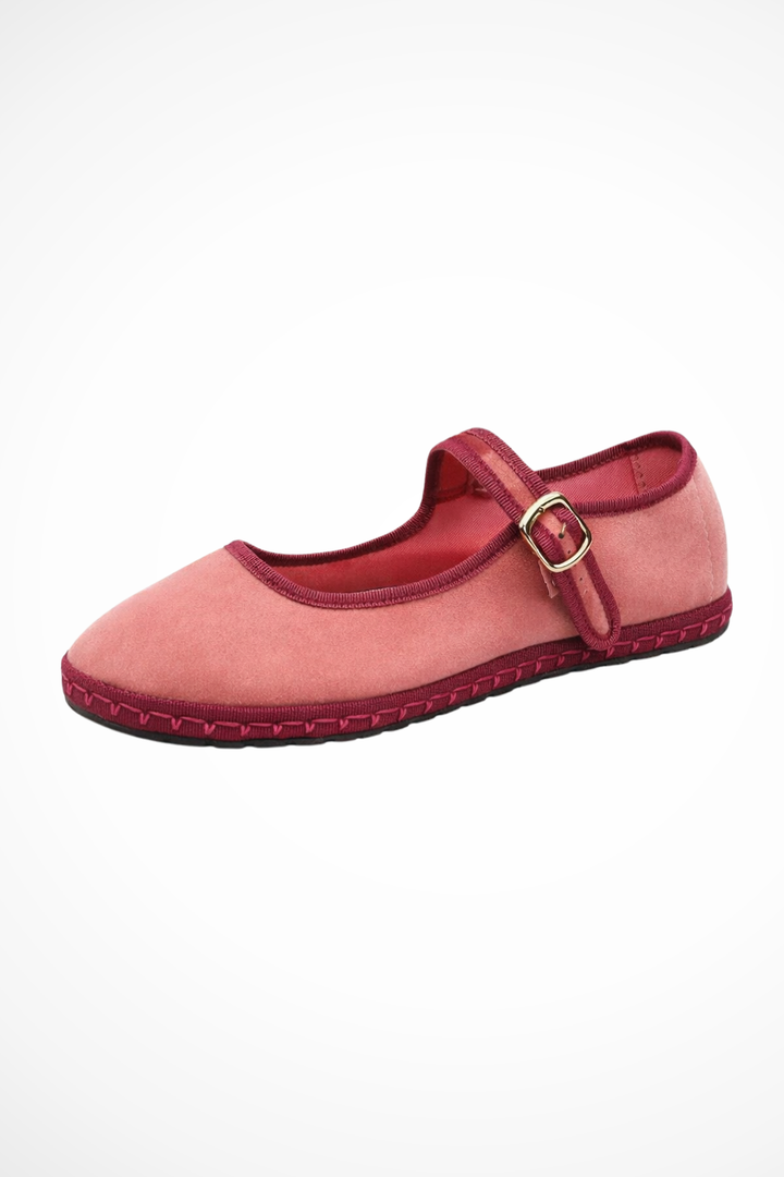 Velvet_Mary_Jane_Ballet_Flats_with_Round_Toe_and_Buckle_for_Women_4
