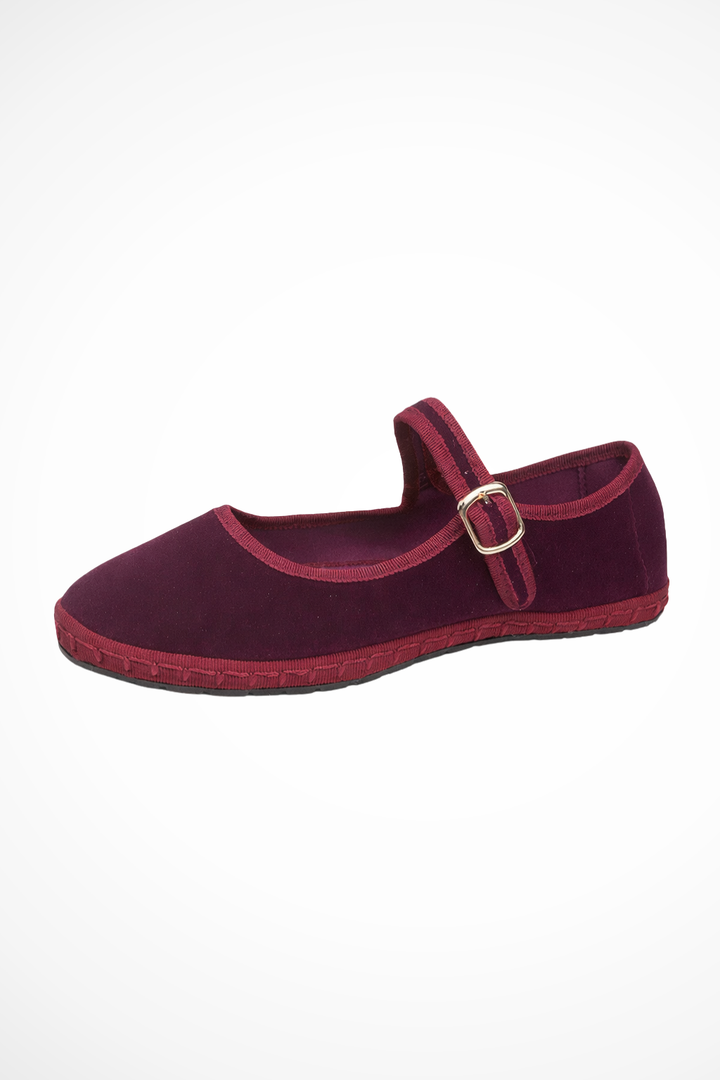 Velvet_Mary_Jane_Ballet_Flats_with_Round_Toe_and_Buckle_for_Women_5