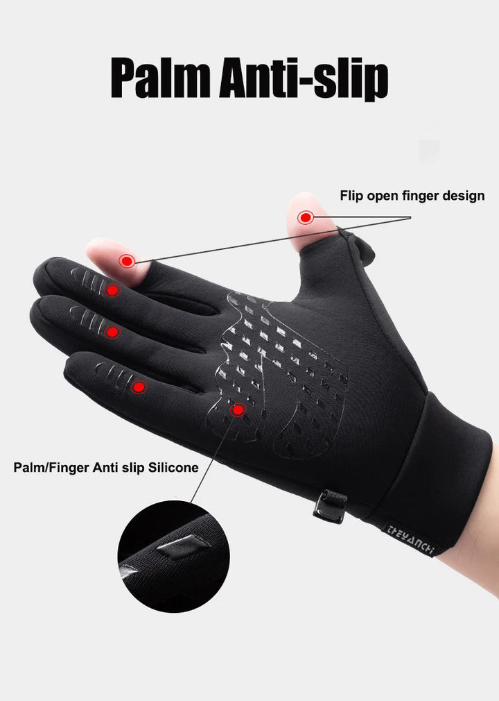 Warm Winter Gloves – Waterproof and Windproof with Touchscreen-Capable Functionality 3
