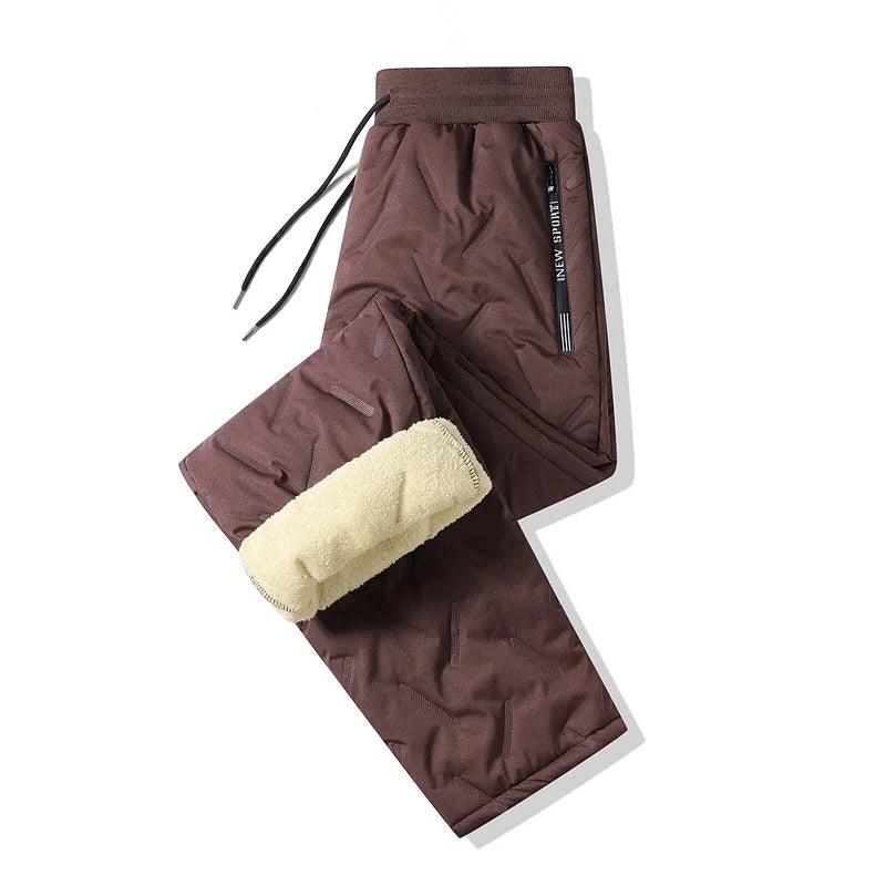 Water-repellent Thermal Pants – Warm Fleece Lining 15