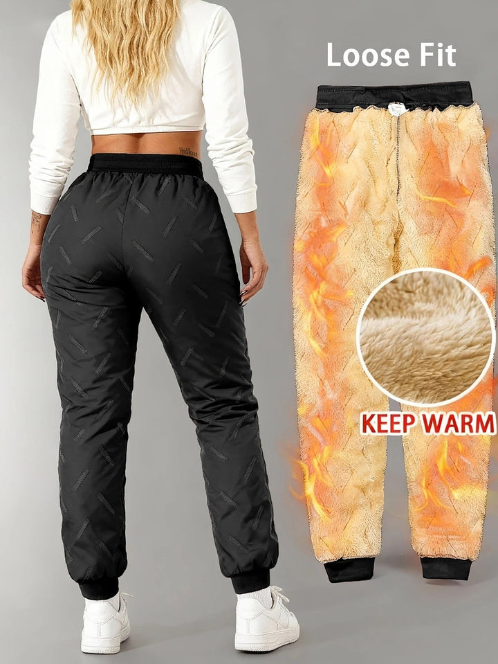Water-repellent Thermal Pants – Warm Fleece Lining 27