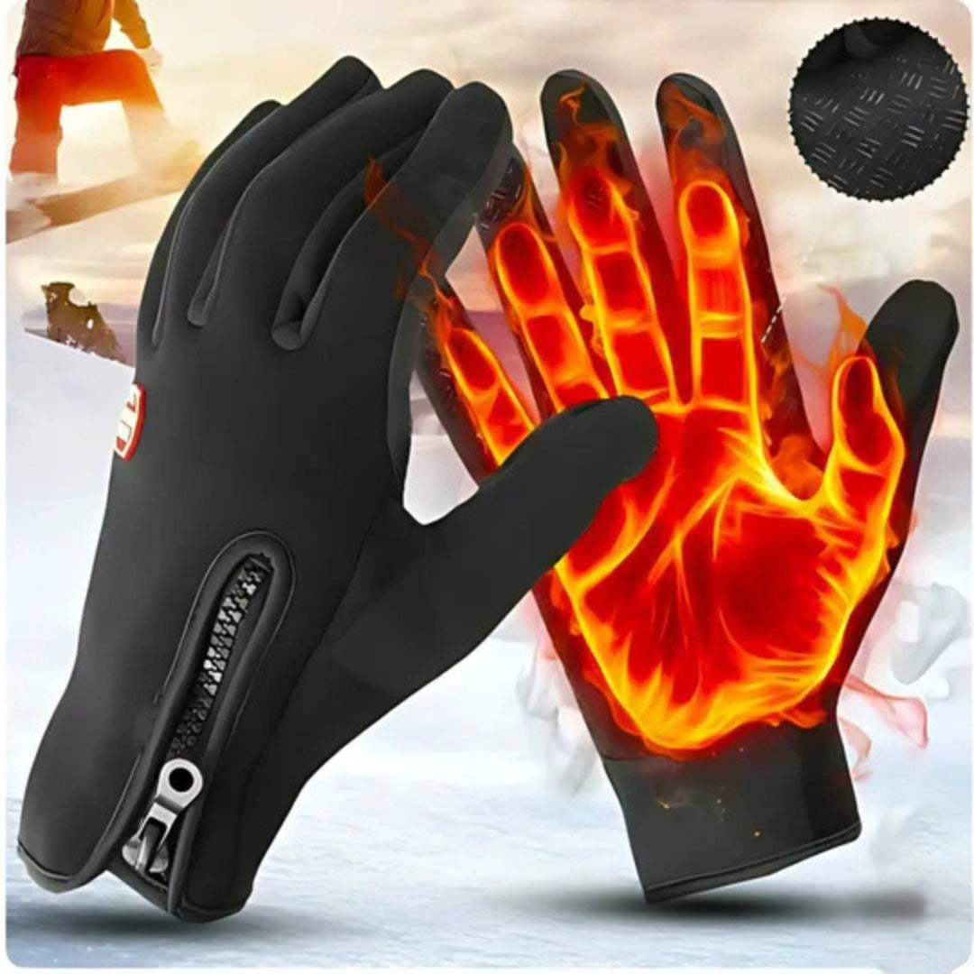 Waterproof Heated Gloves – With Touchscreen-Function and Enhanced Non-Slip Grip 1