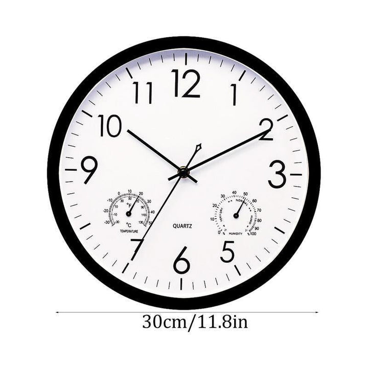 Weatherproof Garden Clock – For Outdoor Area with Temperature Display and Elegant Design 4