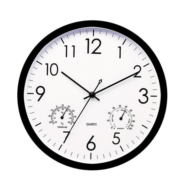 Weatherproof Garden Clock – For Outdoor Area with Temperature Display and Elegant Design 6