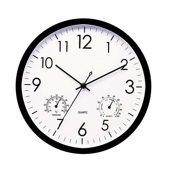 Weatherproof Garden Clock – For Outdoor Area with Temperature Display and Elegant Design 6