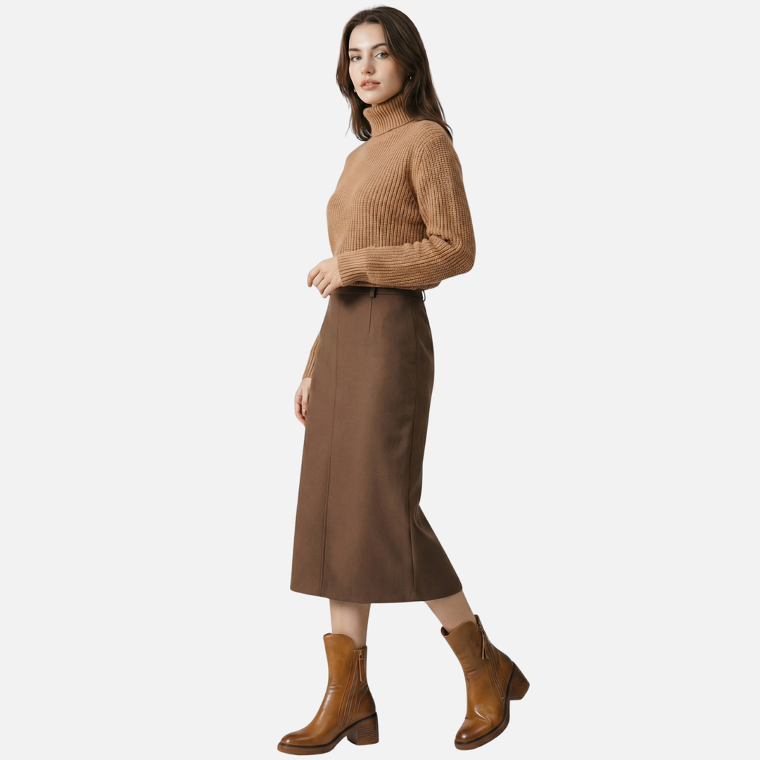 Casual Block Heel Ankle Boots with Side Zip for Women
