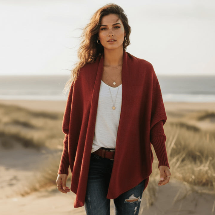 Women_s_Cardigan_Loose_Fit_with_Open_Front_4