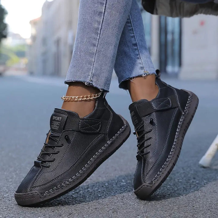 Women_s_Comfort_Leather_Sneakers_Arch_Support_and_Cushioned_Sole_1