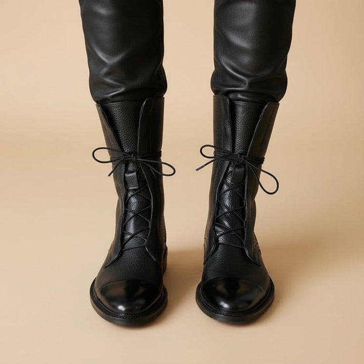 Women_s_Durable_Ankle_Boots_Pointed_Toe_Adjustable_Fastening_2