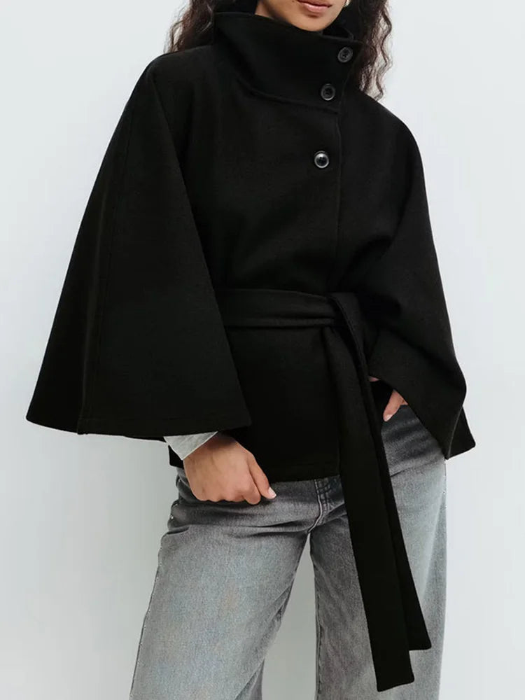 Women_s_Jacket_High_collar_buttoned_with_waist_belt_4