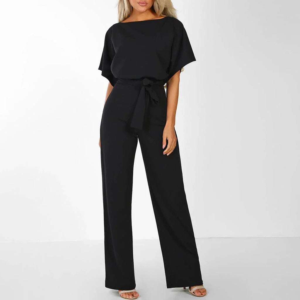 Women_s_Jumpsuit_Elegant_Waist_Belt_Wide_Legs_5