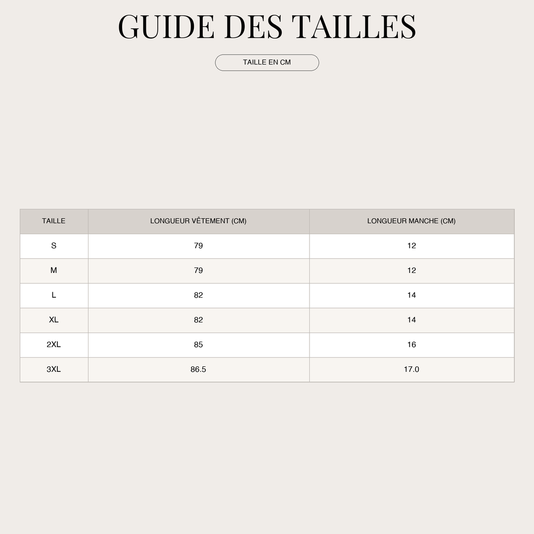 Pull en maille pour Femme – Coupe oversize avec manches chauve-souris size chart