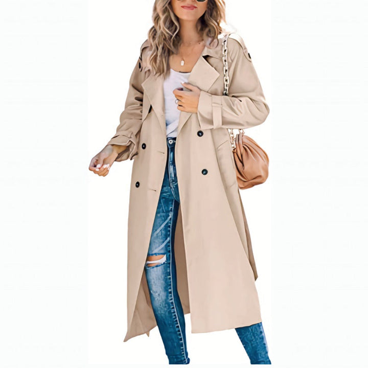 Women_s_Long_Trench_Coat_Classic_with_Belted_Waist_3