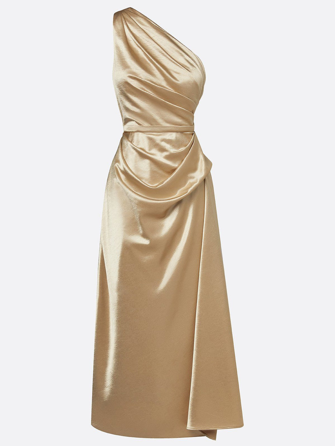 Women_s_Midi_Dress_One_Shoulder_with_Ruched_Waist_8