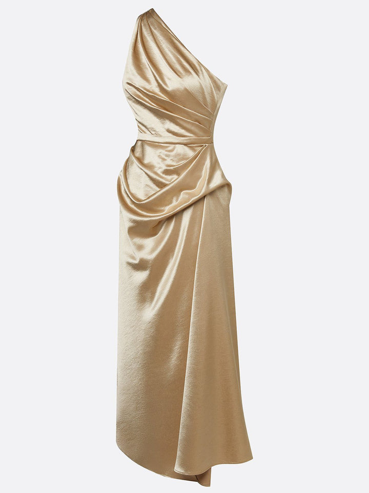 Women_s_Midi_Dress_One_Shoulder_with_Ruched_Waist_9