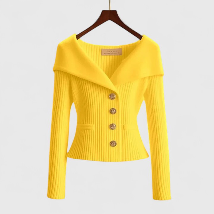 Women_s_Modern_Off_Shoulder_Pullover_Elegant_and_with_Button_Placket_5